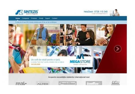 NOUL SITE. Un moment special al aniversării Sintezis a fost lansarea noului site, www.sintezis.ro, care a devenit mult mai prietenos decât înainte